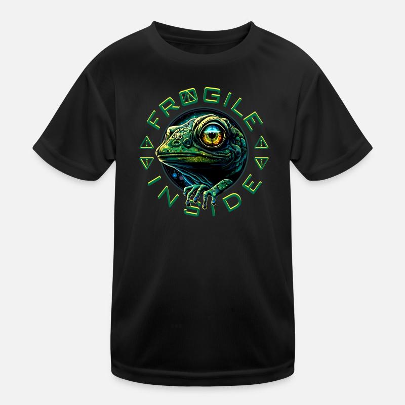 Frogile Inside Kids Functional T-Shirt