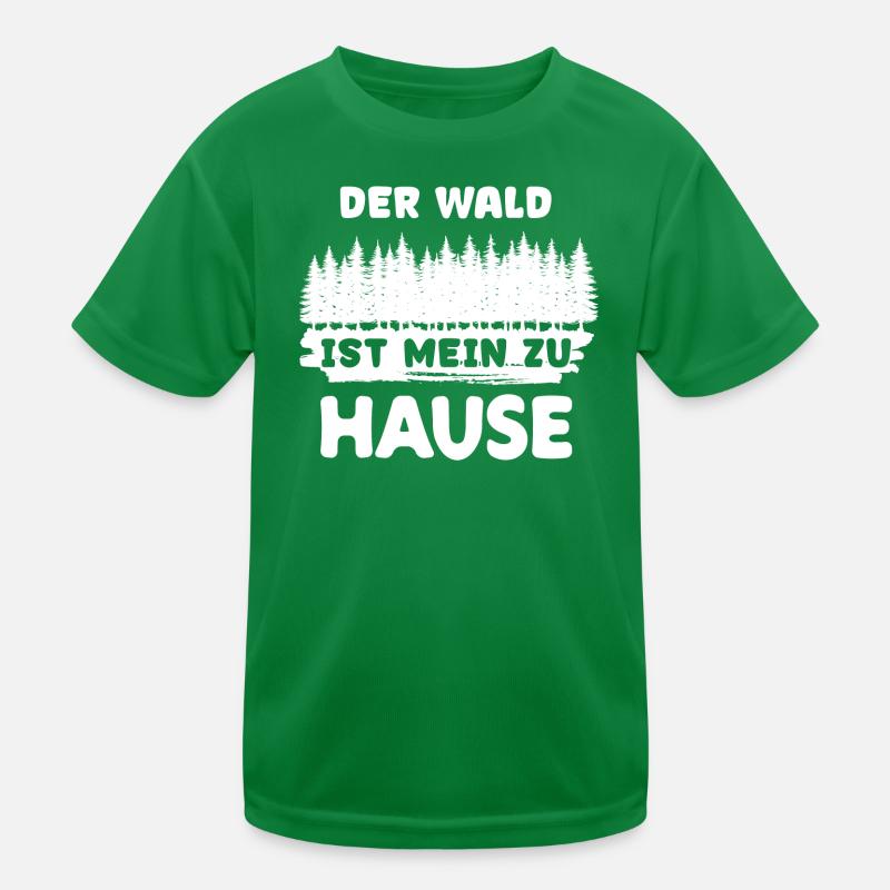 Arbre, Forêt, Déclaration, Bûcheron, Bois De Chauffage, Forestier T-shirt sport Enfant