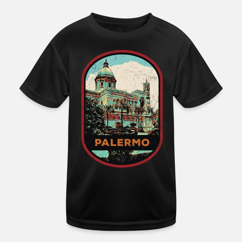 Exploration sicilienne : Palerme authentique T-shirt sport Enfant