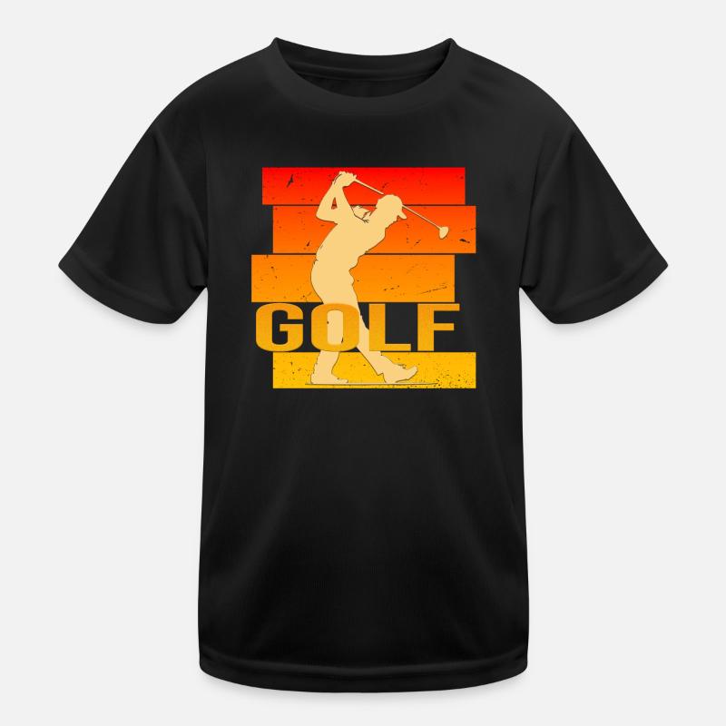 Golfsport Kinder Funktions-T-Shirt