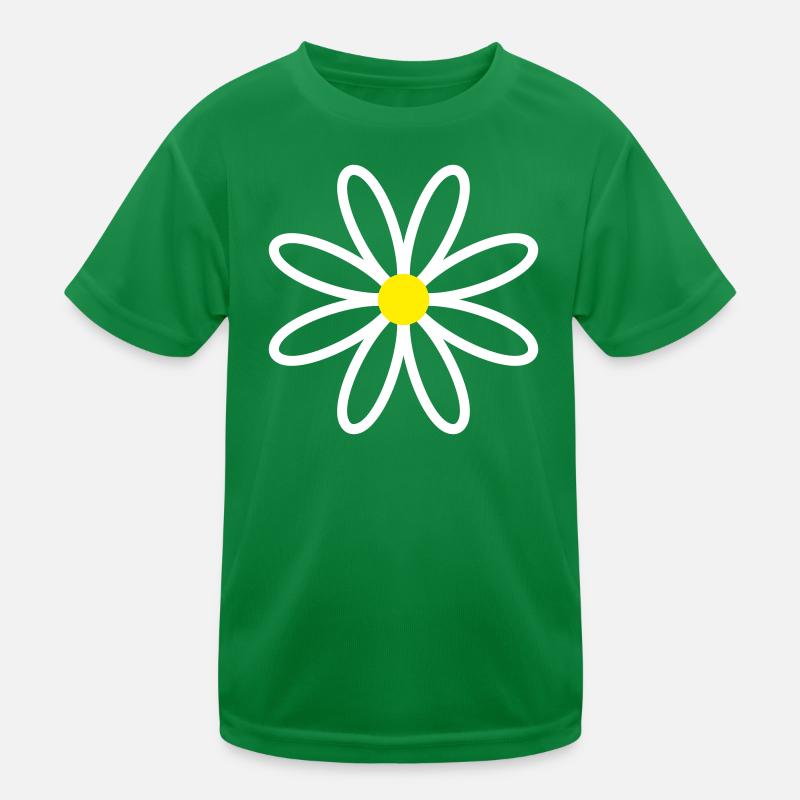 Daisy Gänseblümchen Kinder Funktions-T-Shirt