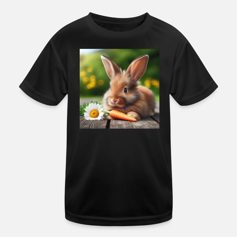 Adorable lapin T-shirt sport Enfant
