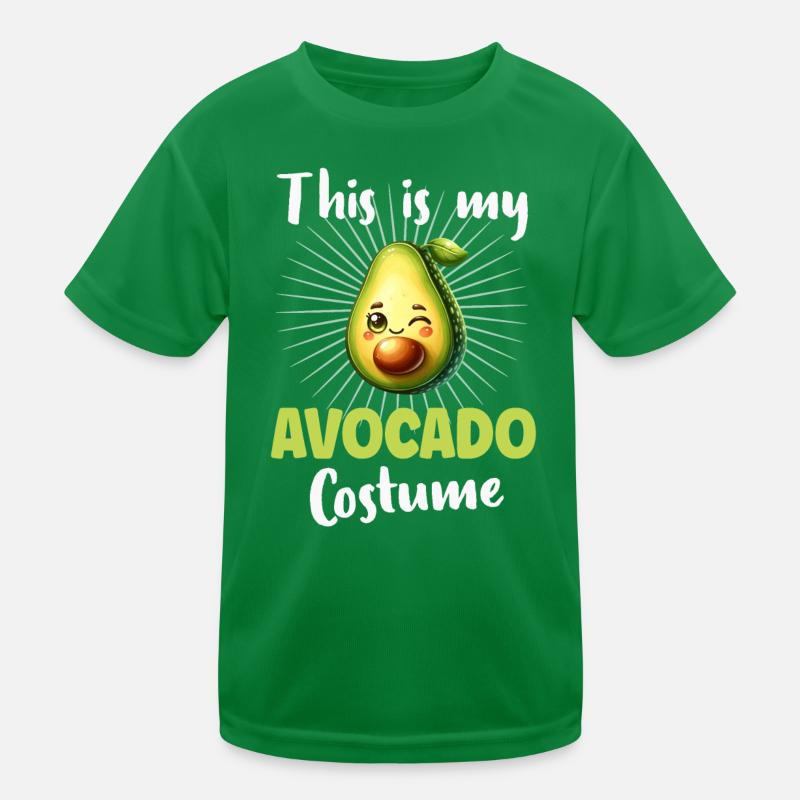 Avocado Kinder Funktions-T-Shirt