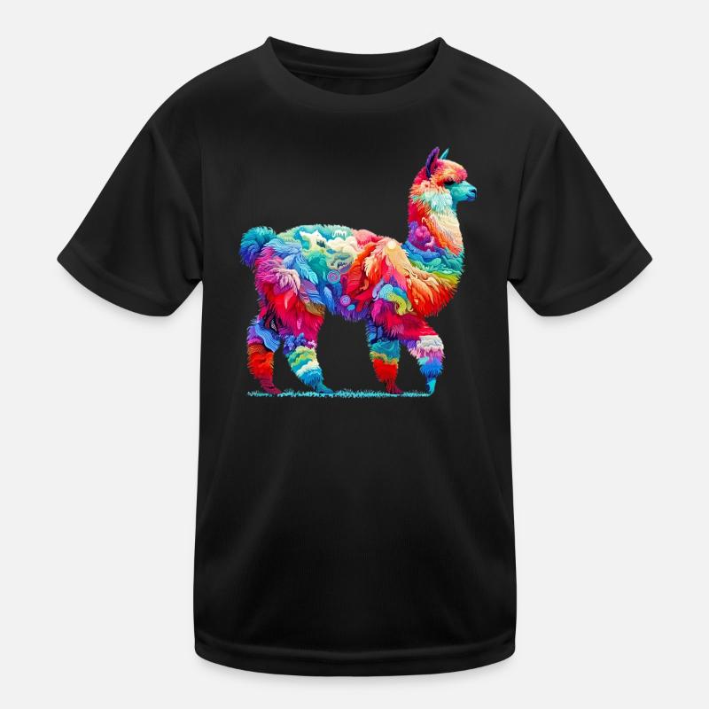 Alpaka Kinder Funktions-T-Shirt