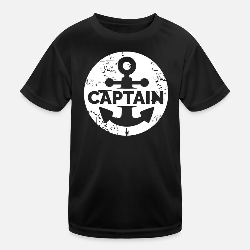 Capitaine Logo Ancien Utilisation Symbole Armoiries T-shirt sport Enfant