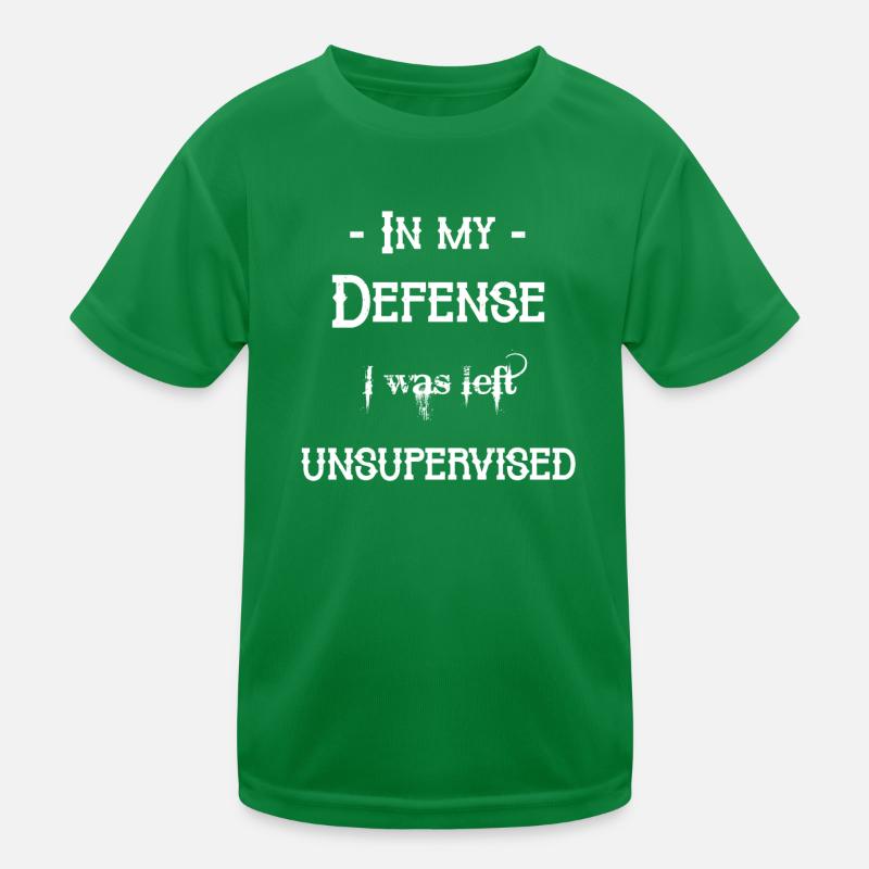 I was left unsupervised Kids Functional T-Shirt