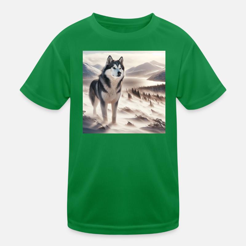 Husky Kids Functional T-Shirt