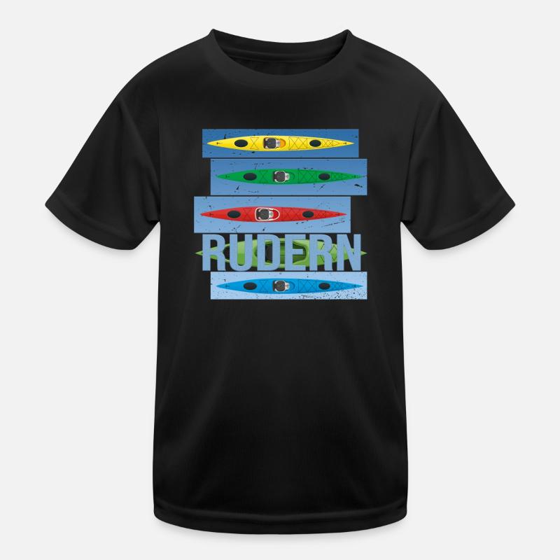 Rudern Kinder Funktions-T-Shirt