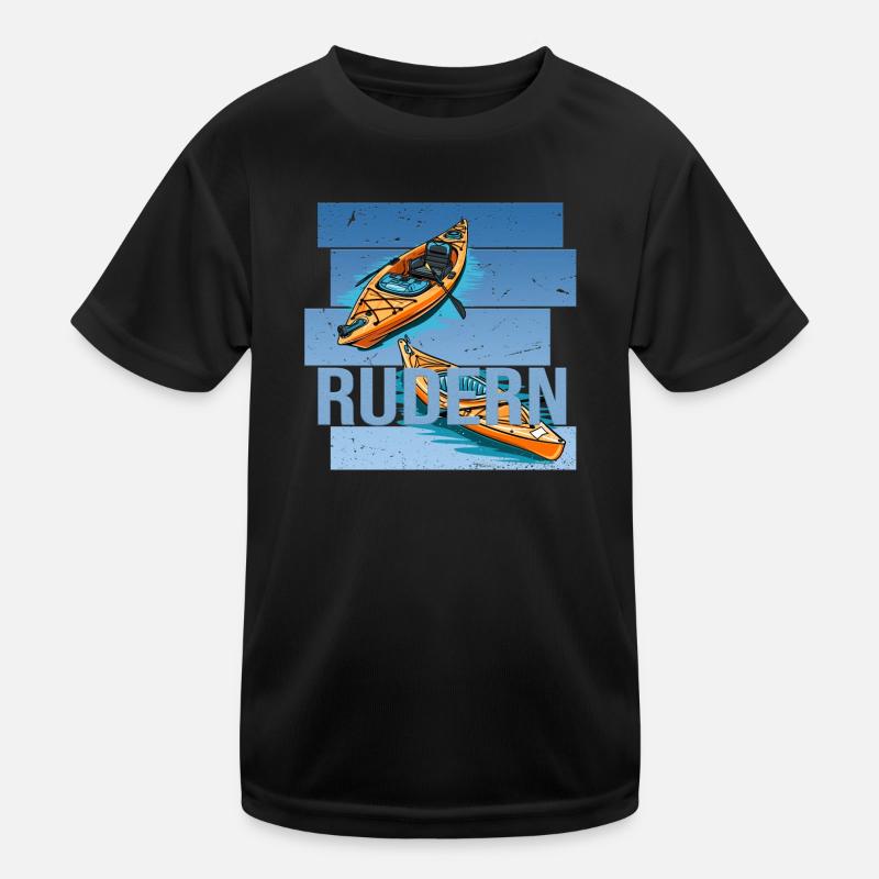 Rudern Kinder Funktions-T-Shirt