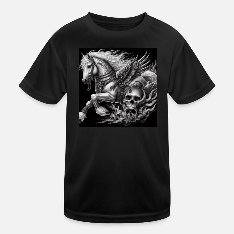 Heavy Pegasus Kids Functional T-Shirt