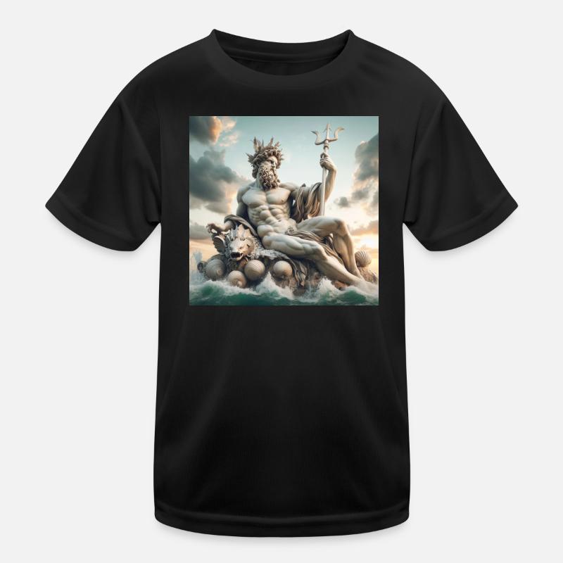 Poseidon Kinder Funktions-T-Shirt