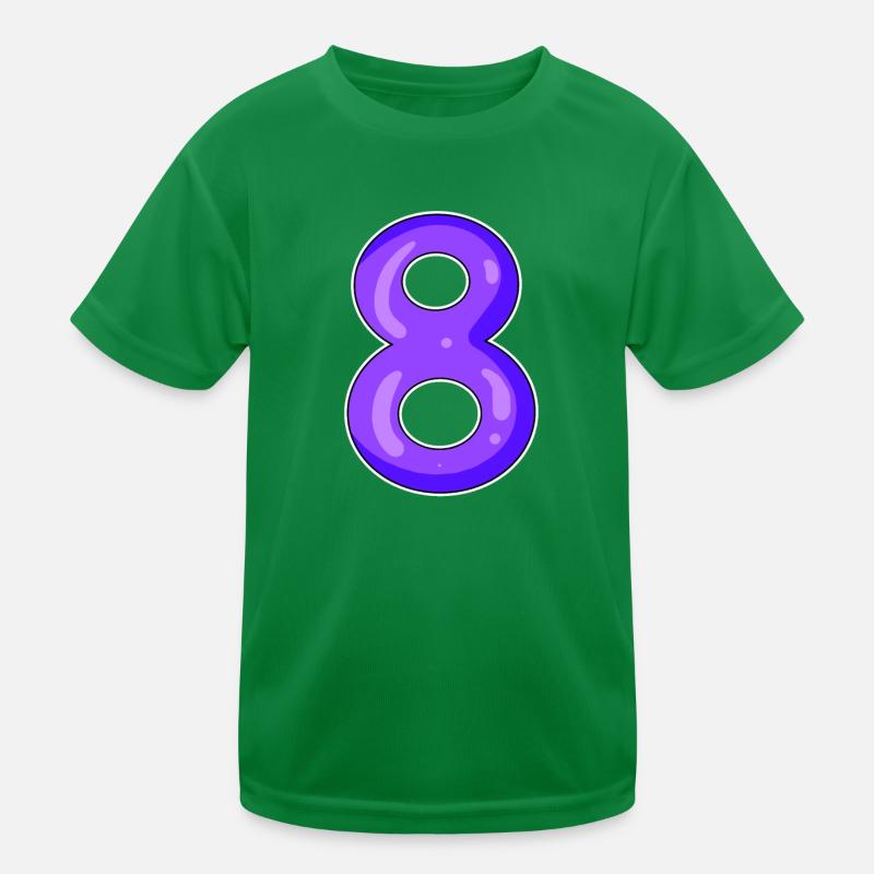8 Eight Kids Functional T-Shirt