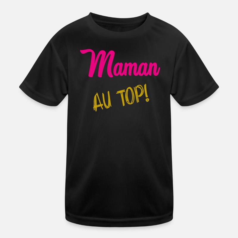 MAMA Kinder Funktions-T-Shirt