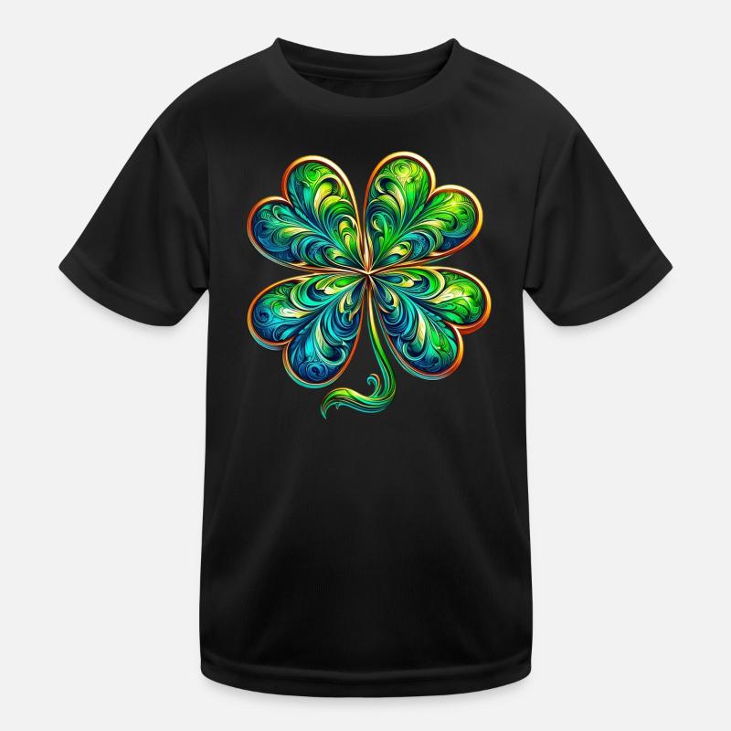 Trèfle à quatre feuilles T-shirt sport Enfant