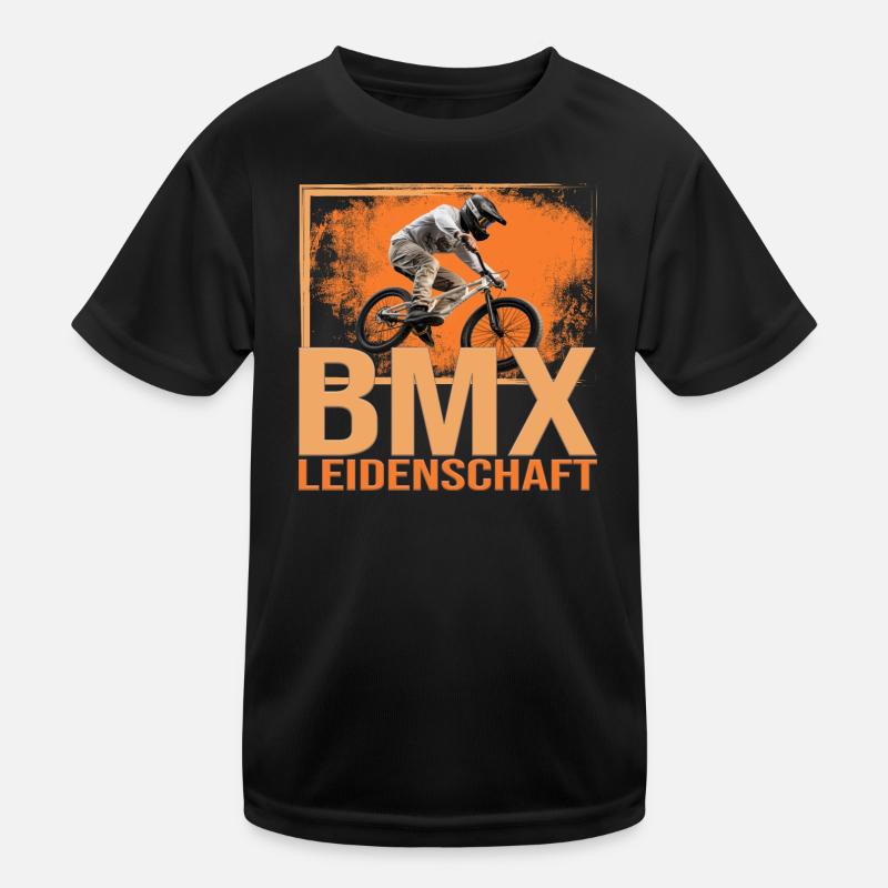 BMX Leidenschaft Kinder Funktions-T-Shirt