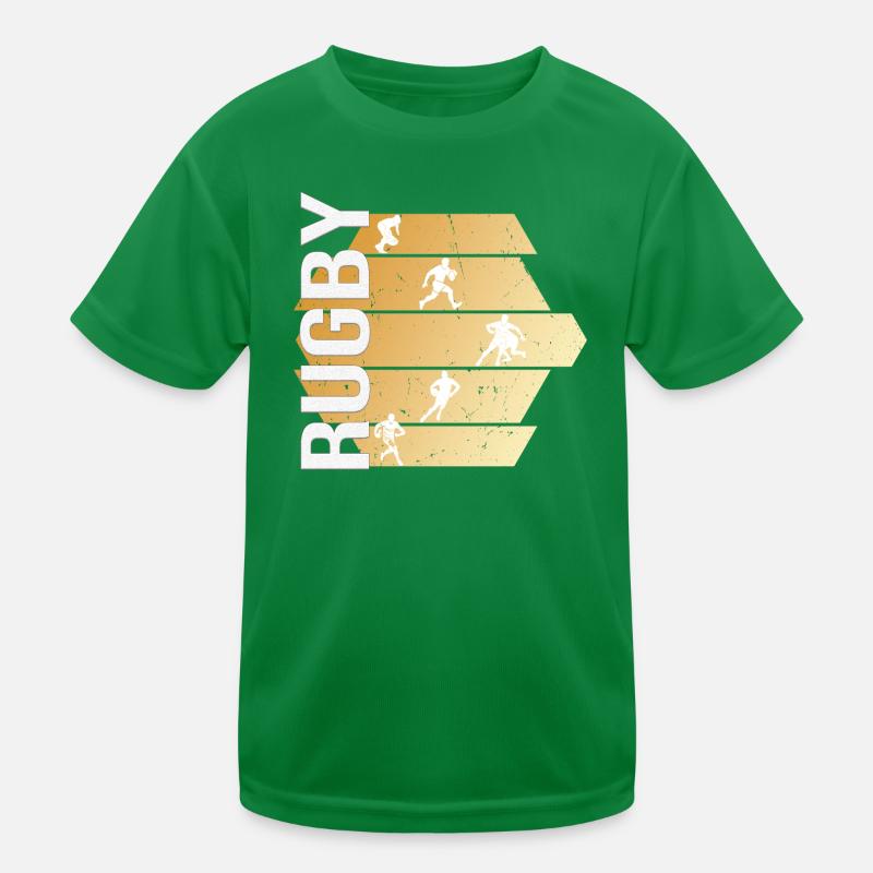 Rugby Kinder Funktions-T-Shirt