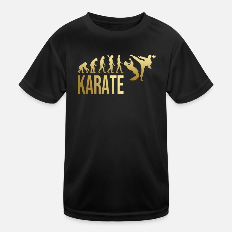 Evolution Karate Kinder Funktions-T-Shirt