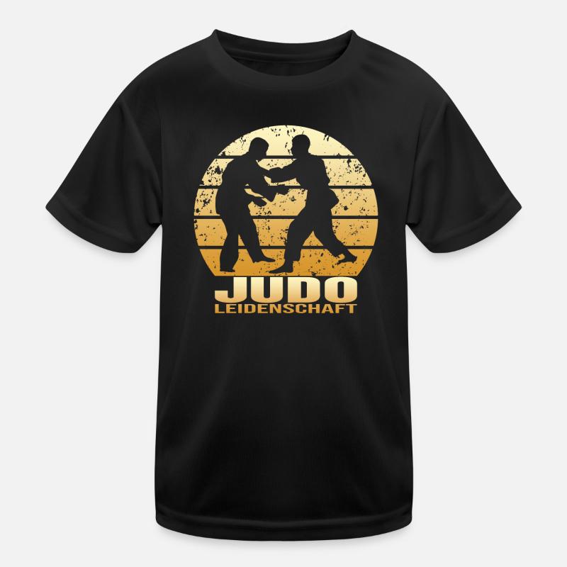Judo Leidenschaft Kinder Funktions-T-Shirt