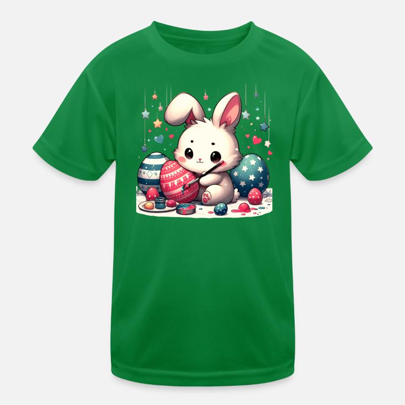 Happy Easter Kids Functional T-Shirt