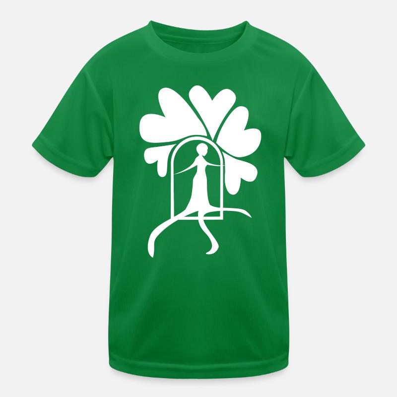 Step out white Kids Functional T-Shirt