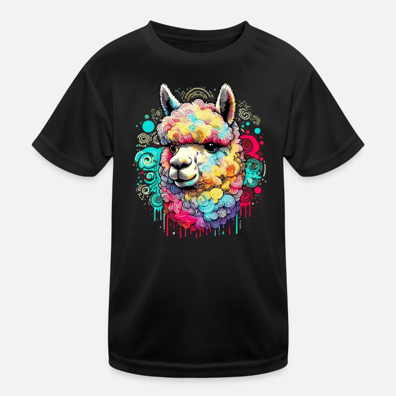 Alpaka Kinder Funktions-T-Shirt