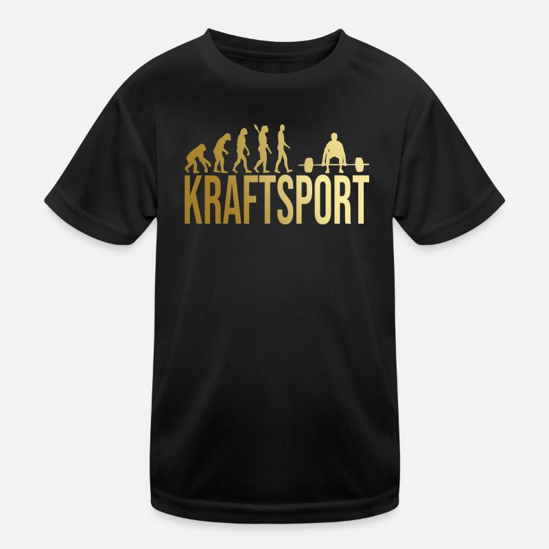 Evolution Kraftsport Kinder Funktions-T-Shirt