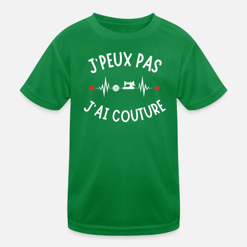 Sewing, embroidery, sewing machine Kids Functional T-Shirt
