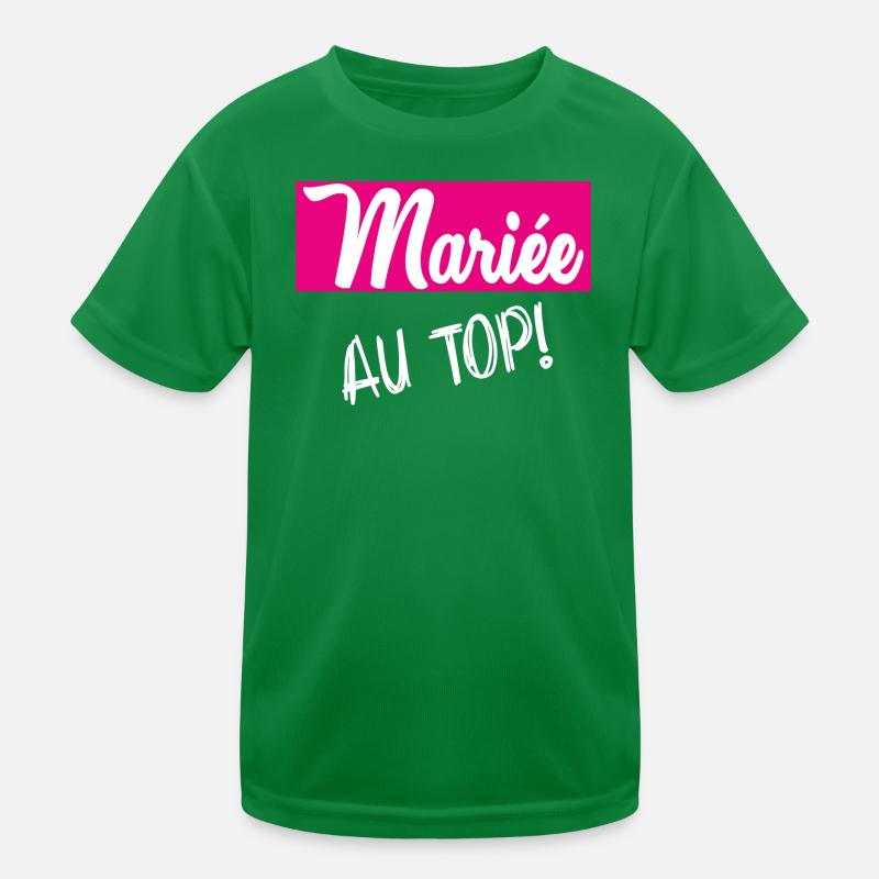 WEDDING Kids Functional T-Shirt