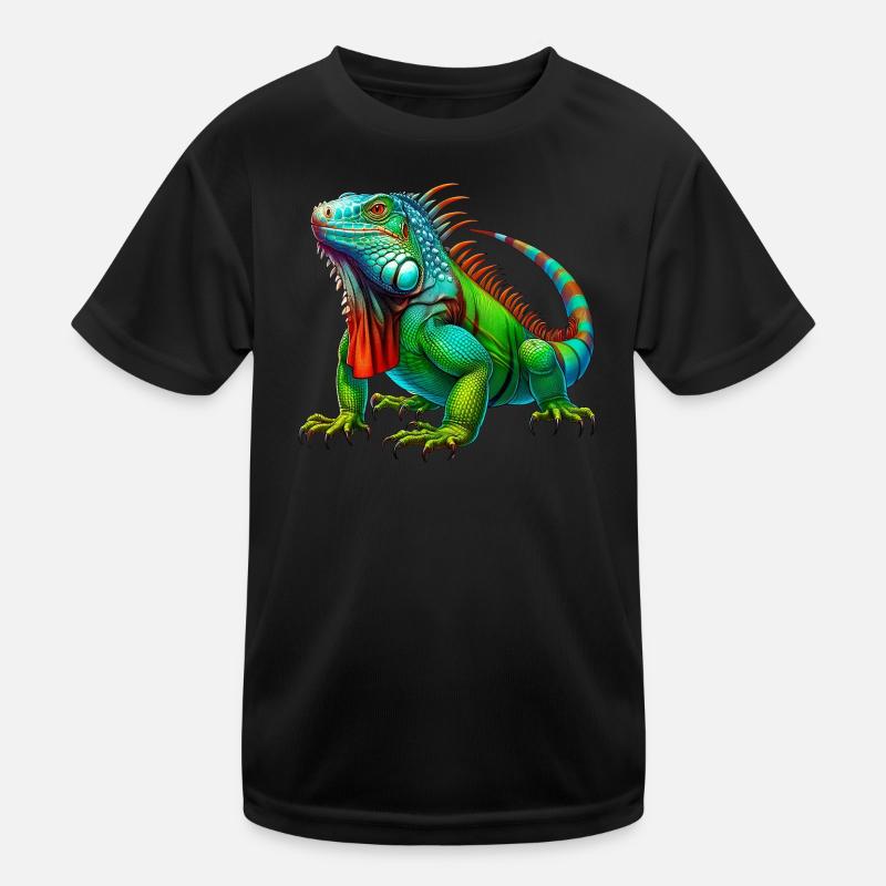 Leguan Kinder Funktions-T-Shirt