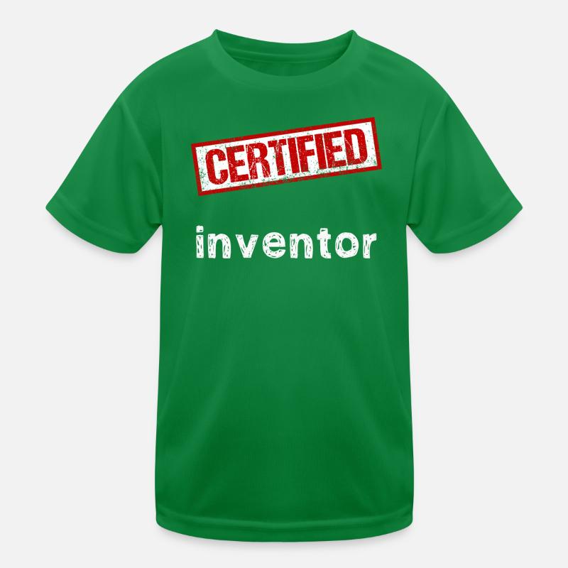 Erfinder Kinder Funktions-T-Shirt