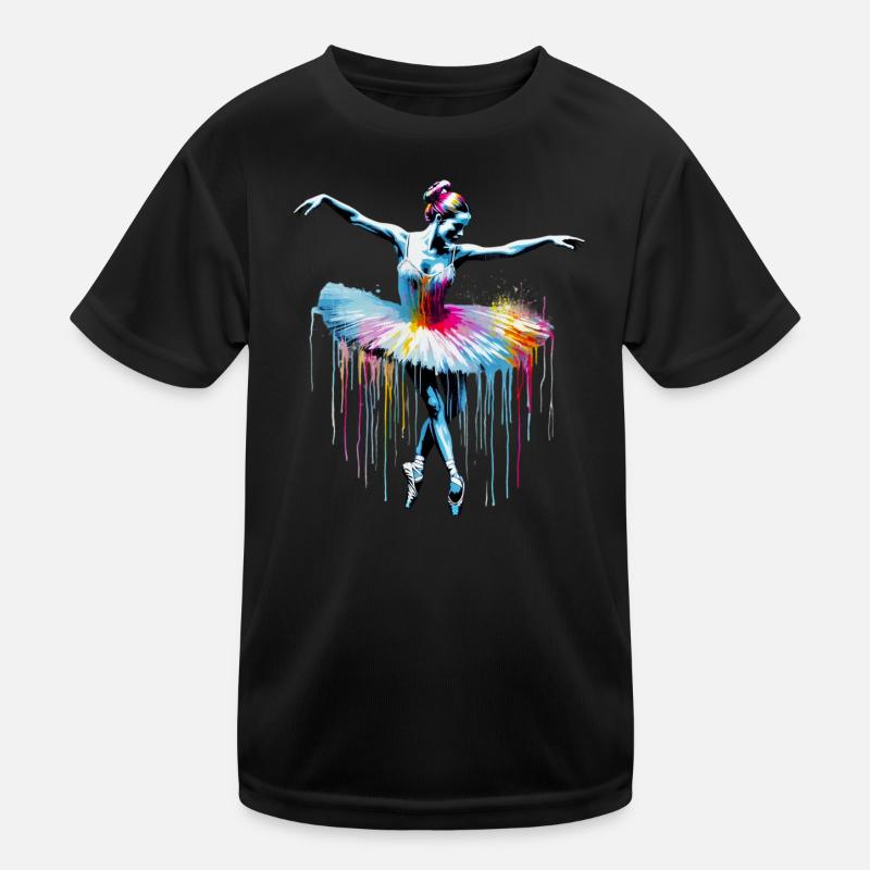 Danseuse de ballet avec tutu T-shirt sport Enfant