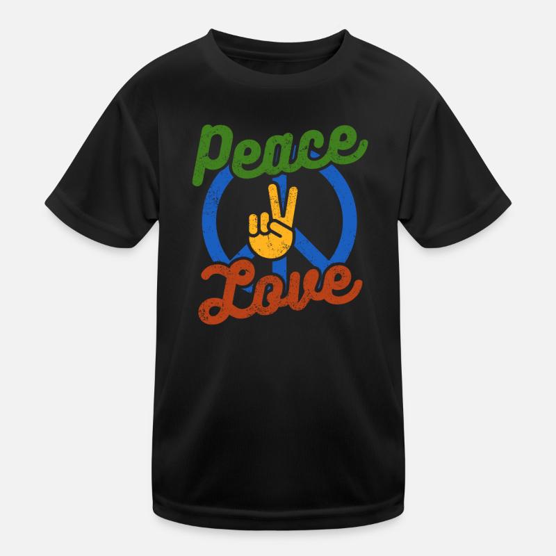 Peace Love Kids Functional T-Shirt