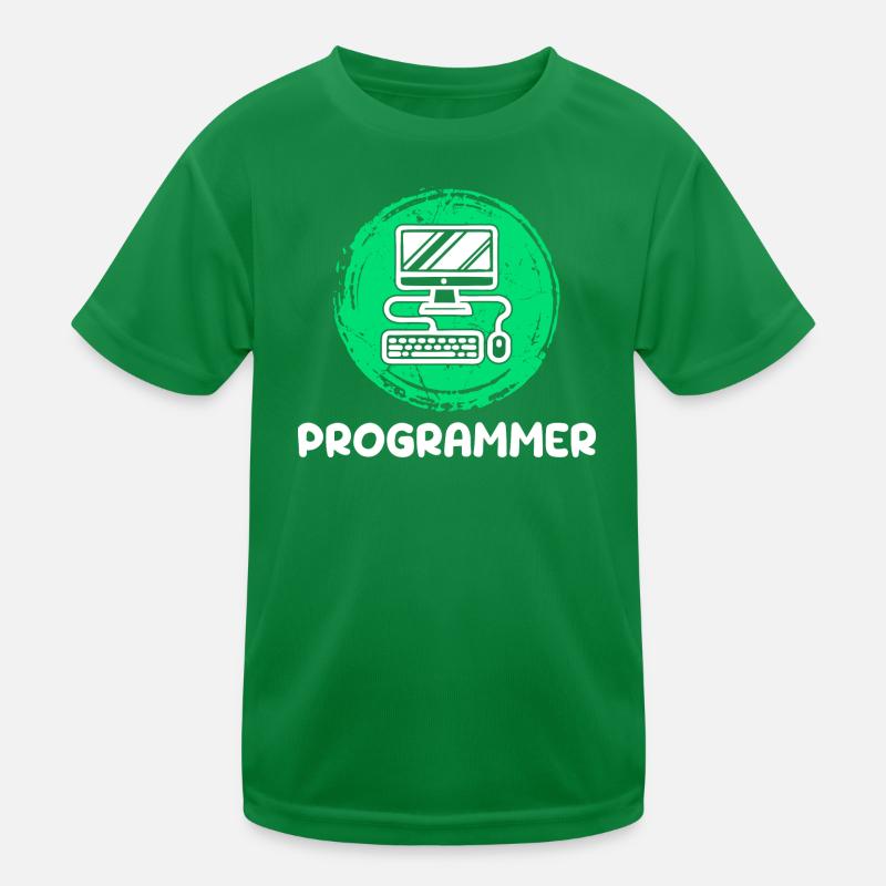 Computer Developer Programmierer Computerfreak Kinder Funktions-T-Shirt