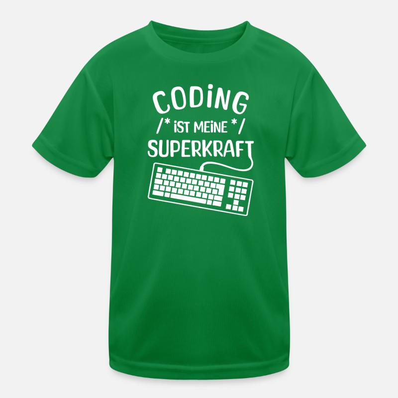 Code Skripting Statement Computerfreak Developer Kinder Funktions-T-Shirt