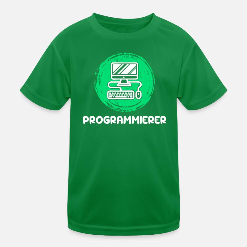 Computer Freak Scripting Developer Programmer Kids Functional T-Shirt