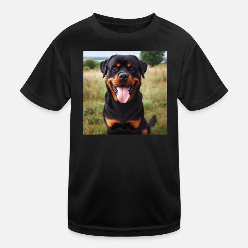 Rottweiler Kids Functional T-Shirt