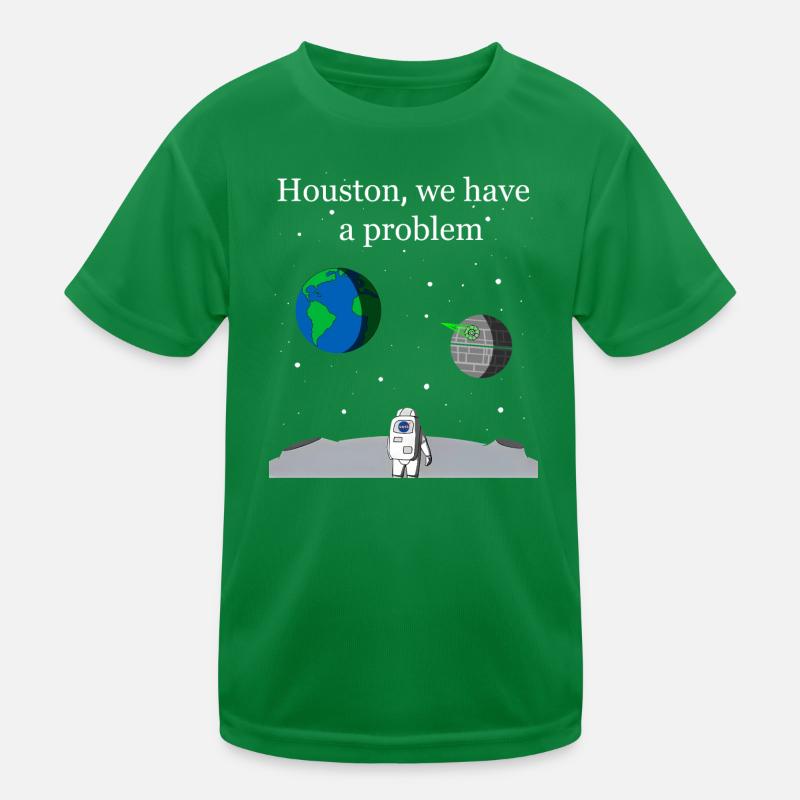 Houston We Have a Problem Kinder Funktions-T-Shirt