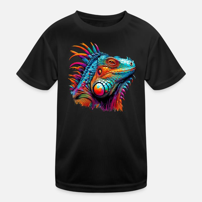 Leguan Kinder Funktions-T-Shirt