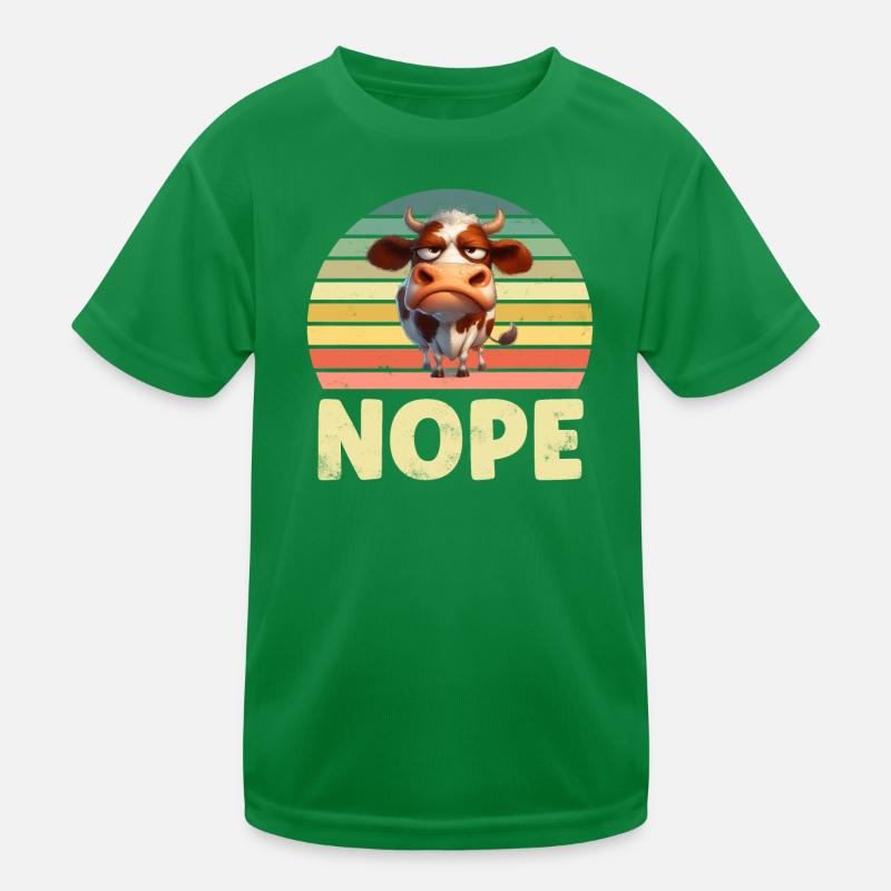 Cow Cows Kids Functional T-Shirt