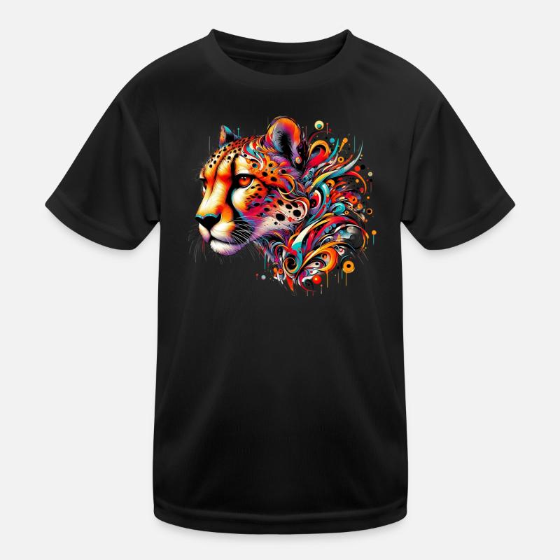 Cheetah Kids Functional T-Shirt