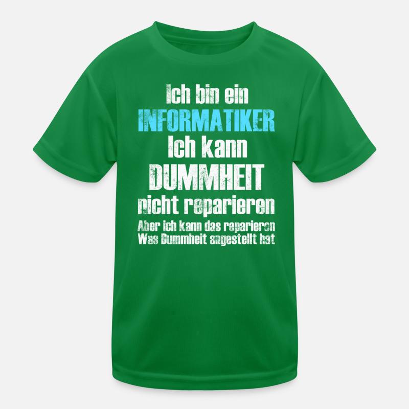 Informatiker Informatik Kinder Funktions-T-Shirt