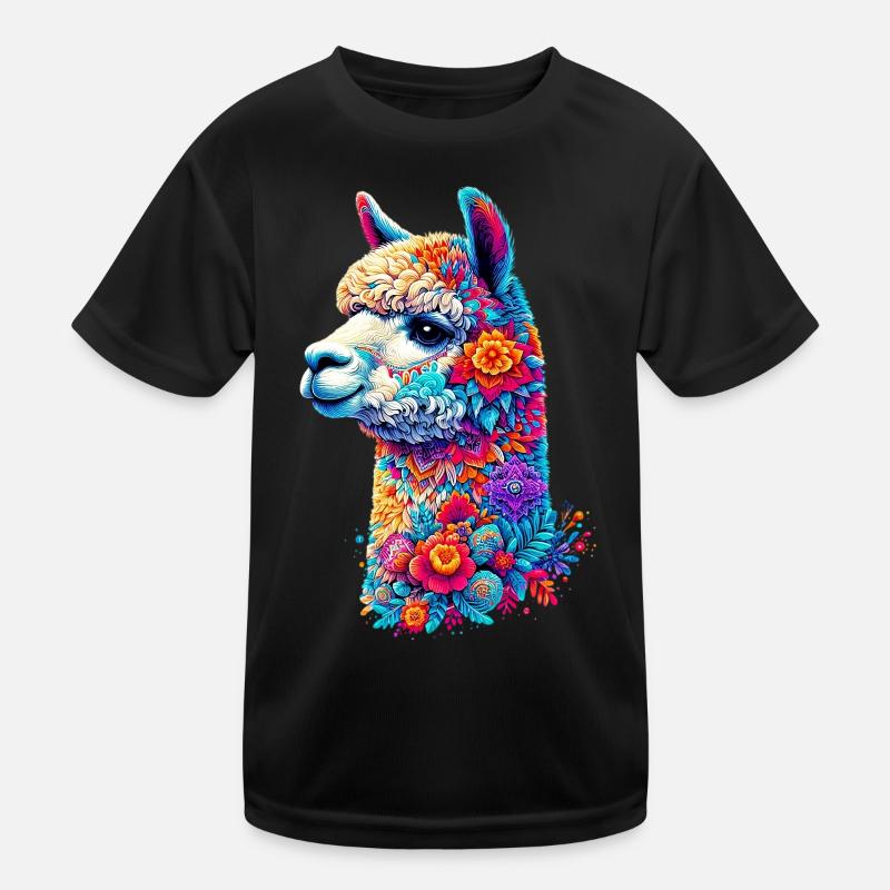 Alpaka Kinder Funktions-T-Shirt
