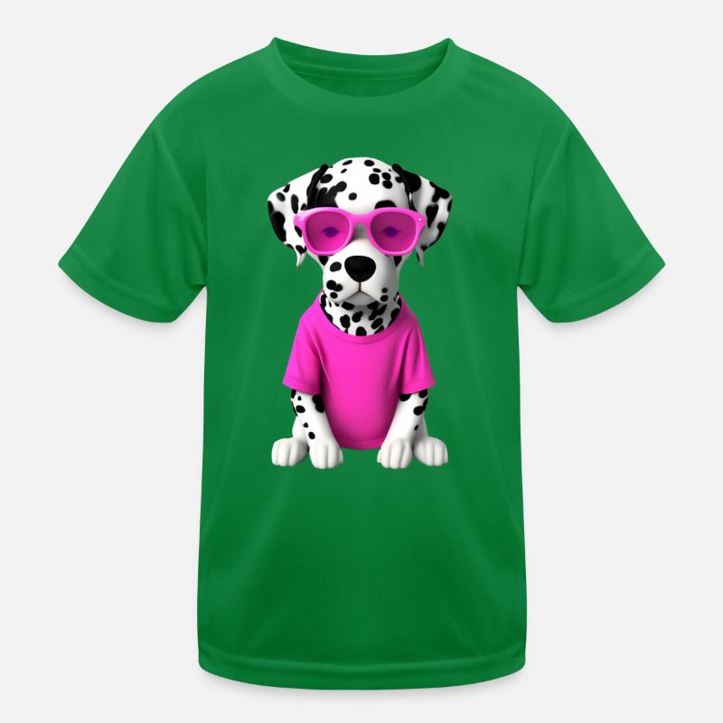 Les Dalmatiens en rose T-shirt sport Enfant