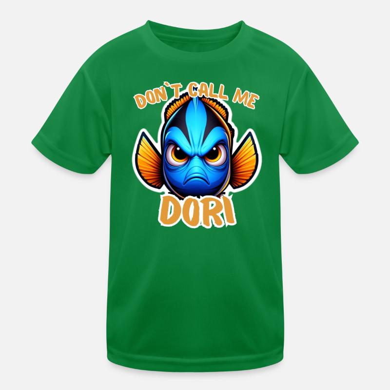 Wütende Dori Kinder Funktions-T-Shirt