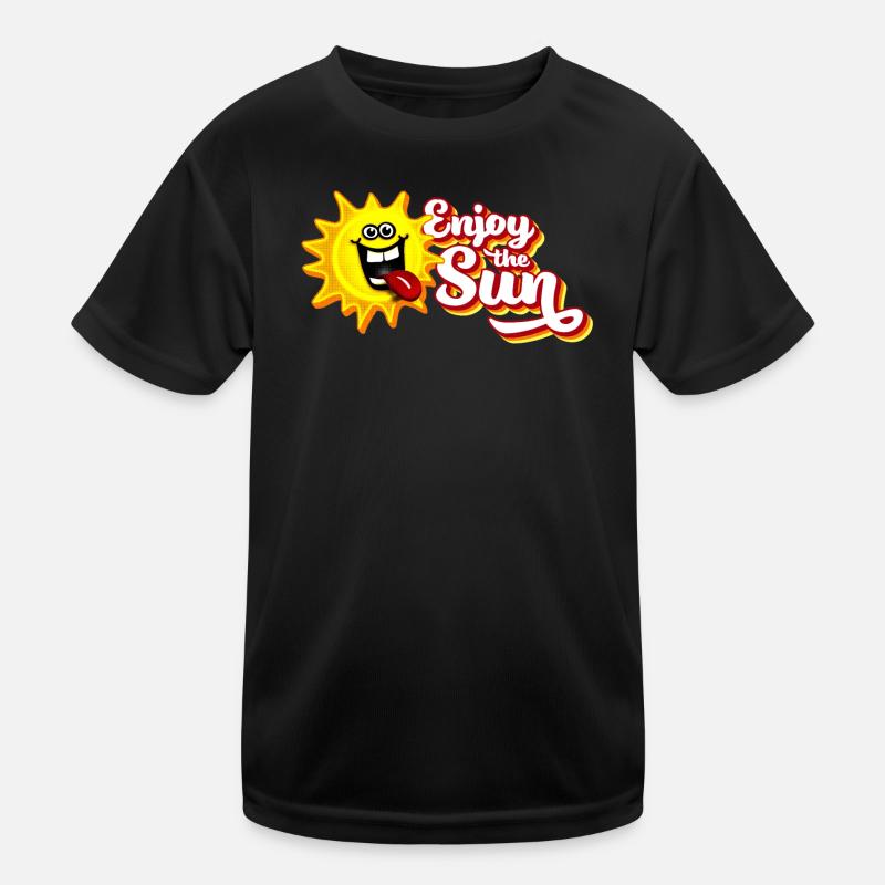 Profitez du soleil / Sensation estivale / Look rétro T-shirt sport Enfant