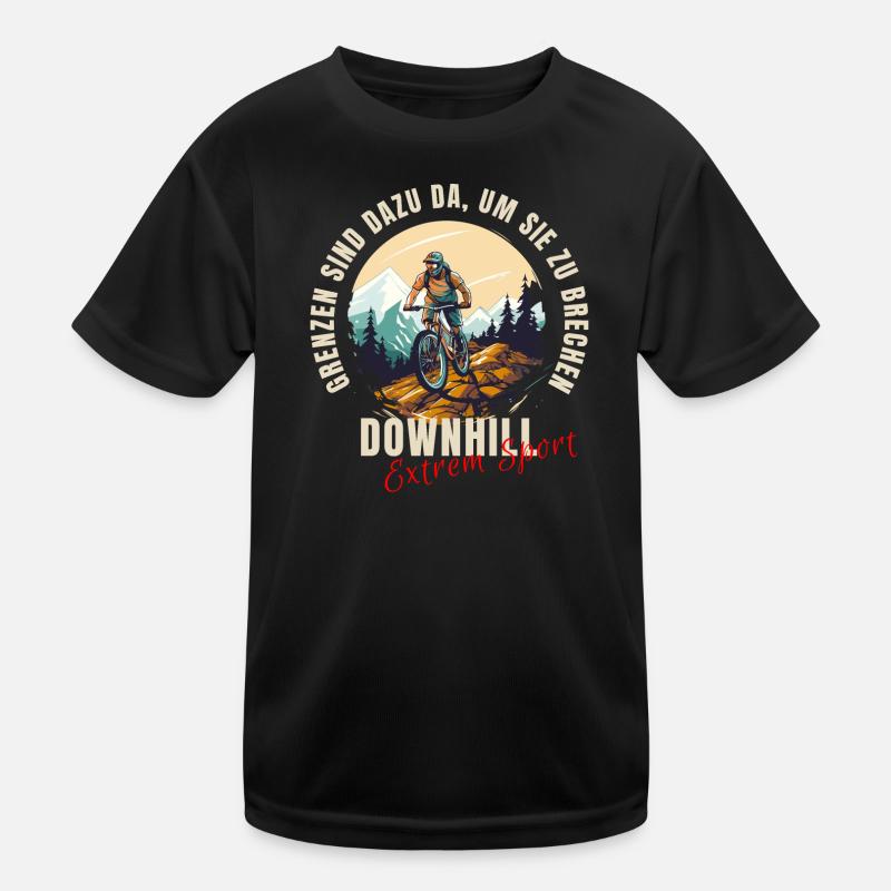 MTB: Grenzen sind dazu da, um sie zu brechen Kinder Funktions-T-Shirt