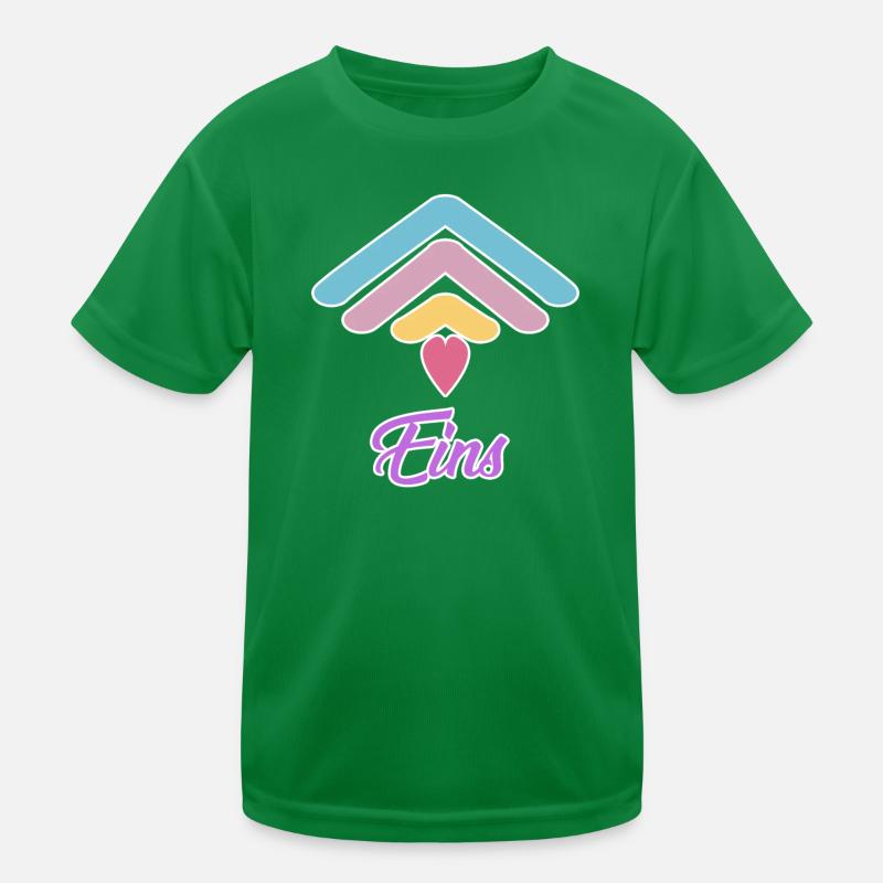 Motif de bébé arc-en-ciel 1er anniversaire T-shirt sport Enfant