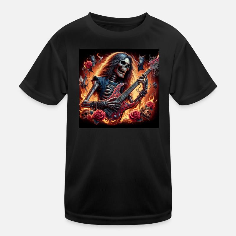Metalhead After Death Kids Functional T-Shirt