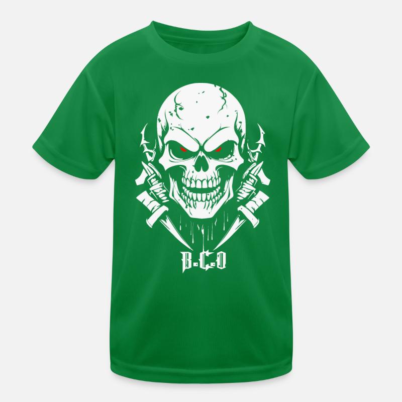 Skull Kids Functional T-Shirt