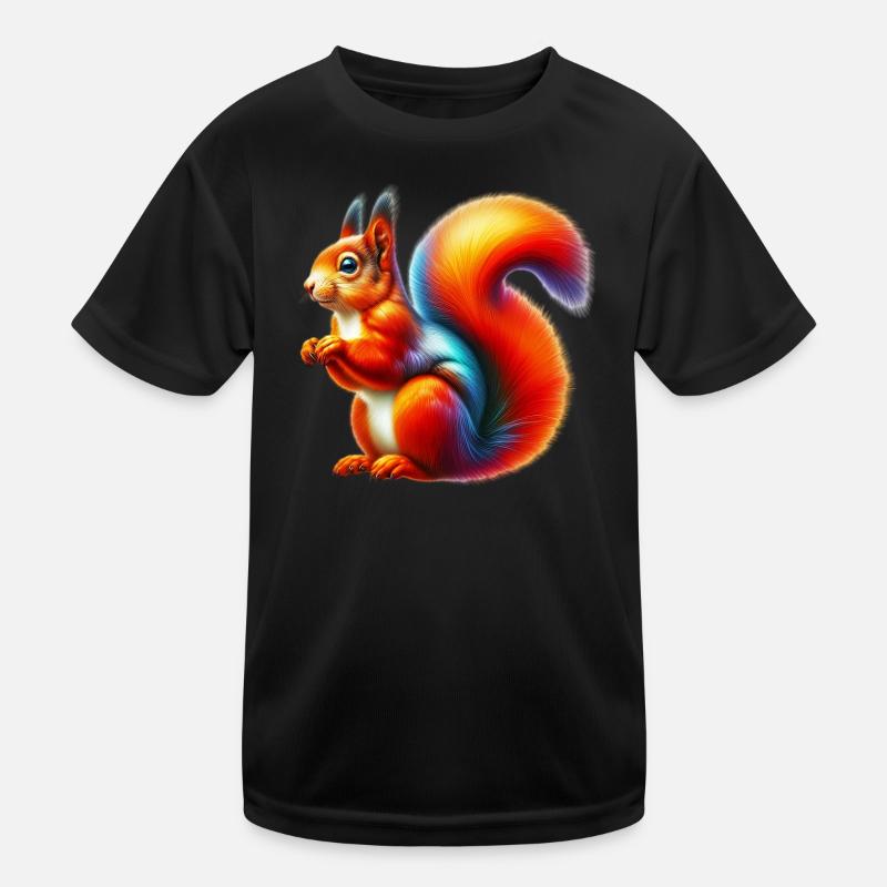 Squirrel Kids Functional T-Shirt